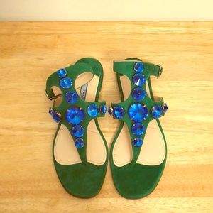 Prada Suede Sandals